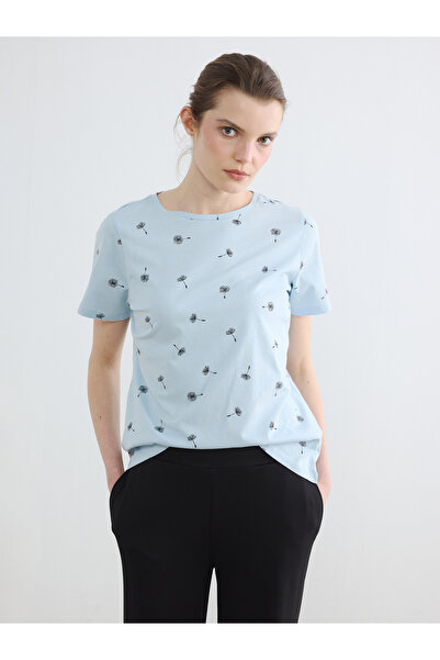 LC Waikiki Tricou pentru damă cu model cu gât crew