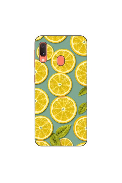 OEM Калъф, съвместим със Samsung Galaxy A20e, силиконов гел TPU, с десен Летн...