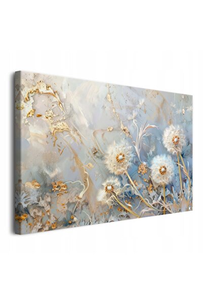 Naklejkomania Tablou modern pe panza, decor de perete, papadii pastelate, 60x...