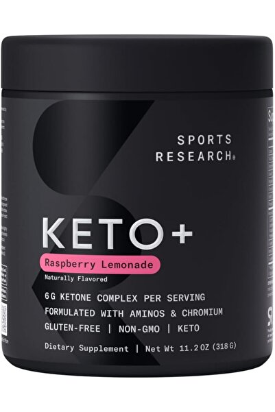 Sports Research ®   كيتو بلس كيتونات خارجية مع جو بي إتش بي ®   مسحوق الكيتو ...