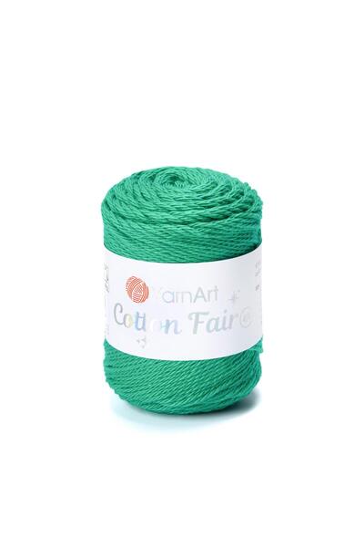 Yarnart COTTON FAIR 4/4 - Ață de tricotat VERDE-5551
