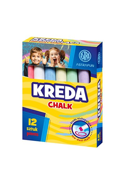Astra Tablă de cretă Fun 12 bucăți