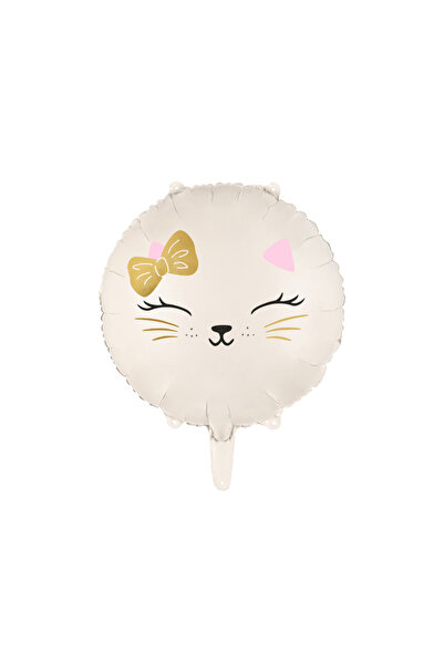 Partydeco Folie cu baloane Pisică, 45 cm, mix