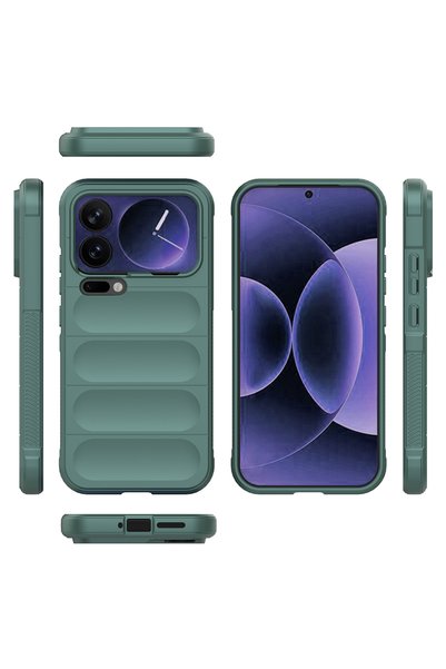 Ummeslem Compatible Ethnic Silicone Cover for Xiaomi 17 Pro Max Case Flexible...