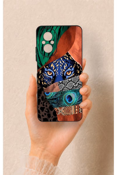 Vip Case حافظة سيليكون متوافقة مع هاتف Realme 12 Lite بنمط نمر أمازون