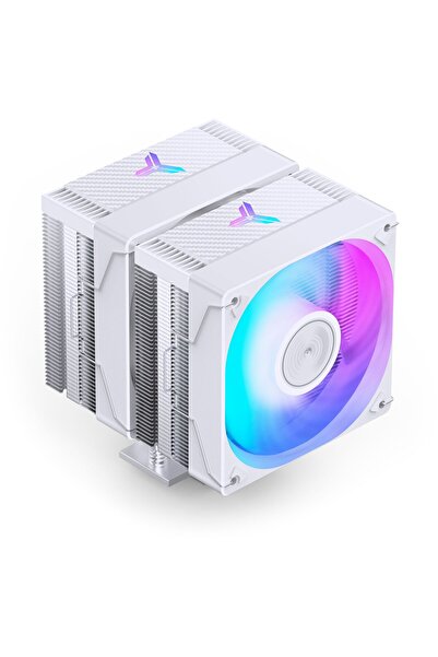 jonsbo Cooler CPU CR-3000E, Dual-Tower, RGB - 120mm, alb