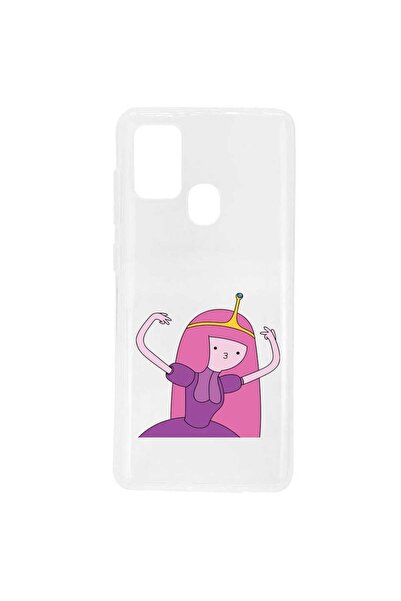 OEM Case compatible with Samsung Galaxy A21s Silicone Transparent Pattern Adv...