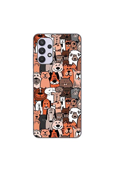 OEM Husa compatibila cu Samsung Galaxy A32 4G Silicon Gel Tpu Model Caini si ...