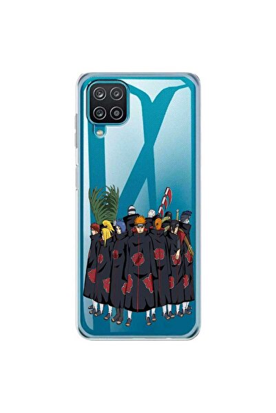OEM Husa compatibila cu Samsung Galaxy A12 Silicon Transparenta Model Naruto ...