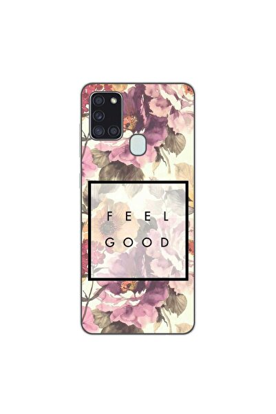 OEM Калъф, съвместим със Samsung Galaxy A21S, силиконов гел TPU, приятен на д...