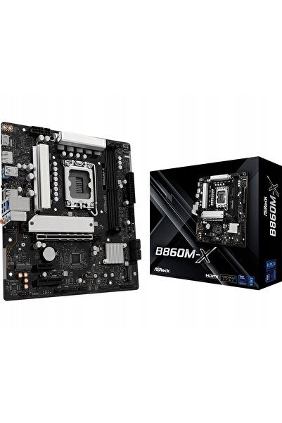Kraft&dele Placă de bază ASrock B860M-X micro ATX Intel Core Ultra socket 185...