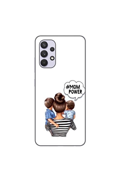 OEM Θήκη συμβατή με Samsung Galaxy A32 4G Σιλικόνης Τζελ TPU με σχέδιο  "Μαμά...