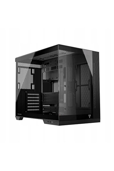 Kraft&dele Carcasă PC MODECOM Volcano Panorama Midi Tower ATX cu fereastră, n...