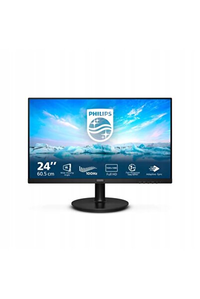 Philips Saeco Monitor Philips 241V8LAB/00 24'' Full HD VA 100Hz 4ms Difuzoare