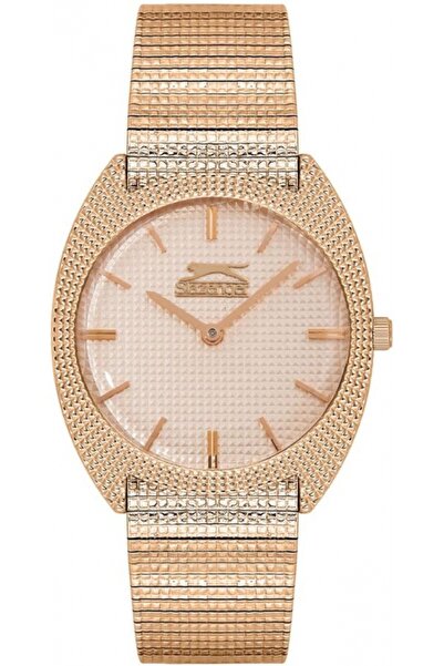 Slazenger Ceas de damă SL.09.2261.3.02 — aur roz, stil fashion, perfect ca un...