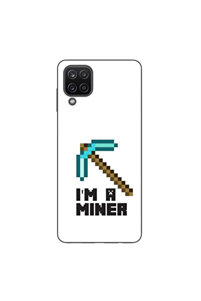 OEM Husa compatibila cu Samsung Galaxy A22 4G Silicon Gel Tpu Model Minecraft...