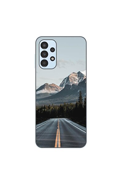 OEM Husa compatibila cu Samsung Galaxy A13 4G Silicon Gel Tpu Model Mountain ...