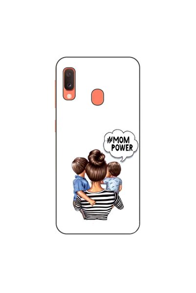 OEM Husa compatibila cu Samsung Galaxy A20e Silicon Gel Tpu Model Mom of Boys