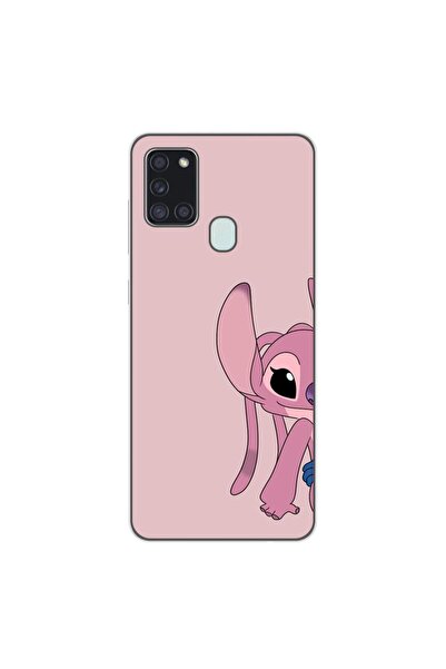 OEM Husa compatibila cu Samsung Galaxy A21s Silicon Gel Tpu Model Stitch Her