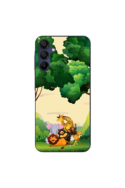OEM Husa compatibila cu Samsung Galaxy A15 4G 5G Silicon Gel Tpu Model Jungla...