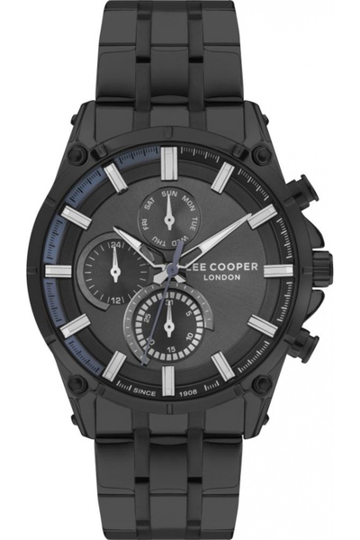 Lee Cooper ceas bărbătesc LC07532.650 — negru, stil fashion, ideal ca un cadou