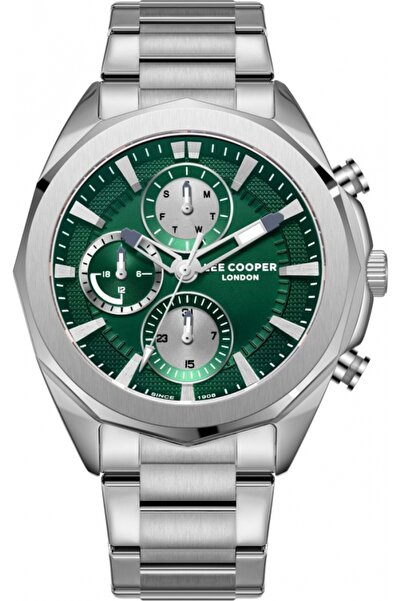 Lee Cooper Ceas de modă pentru bărbați LC08005.370 — verde
