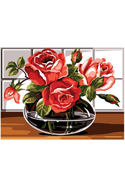 MARGOT TAPISERIE 40X50CM - 153.1457 Trandafiri