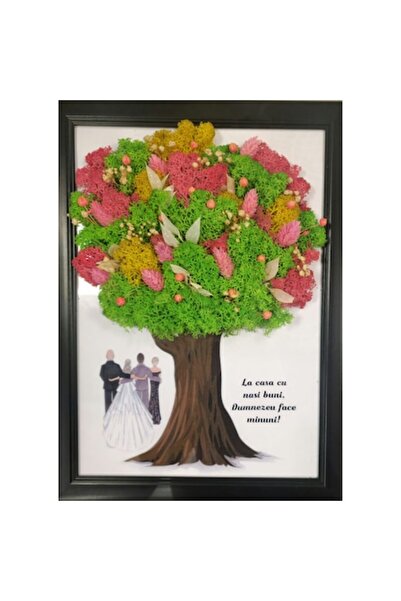 OEM Pictură decorativă cu liane 13x18 cm Nasi