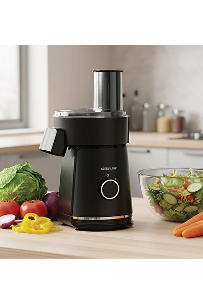 Green Lion 6-in-1 Electric Salad Maker & Vegetable Chopper, 200W Food Slicer,...