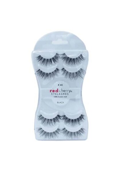 Red Cherry Red cherry black 4 in 1 lashes set - 4k