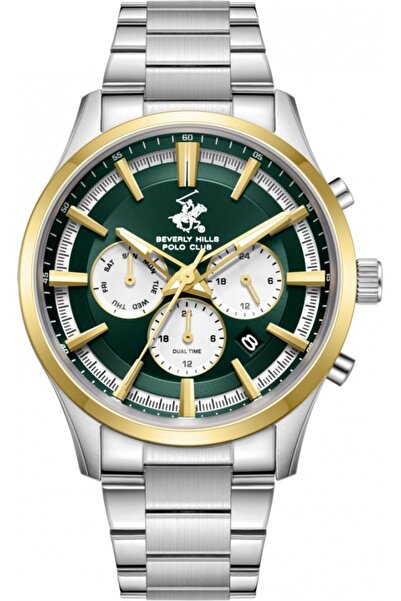 Beverly Hills Polo Club Ceas bărbătesc BEVERLY HILLS BP3779X.270 verde fashion