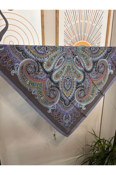 Silk Home velora etnik desen viskon eşarp