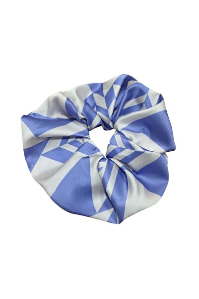 AXE SPORTSWEAR Women's Satin Patterned Simit Rubber Buckle Hair Clip