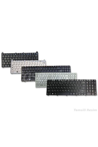 Afila Casper Excalibur G780.1075-8T60A Uyumlu Klavye, Laptop Tuş Takımı (Siya...