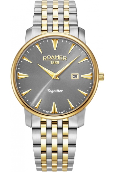Roamer ceas bărbătesc 992857 47 55 50 — auriu clasic, pentru cupluri