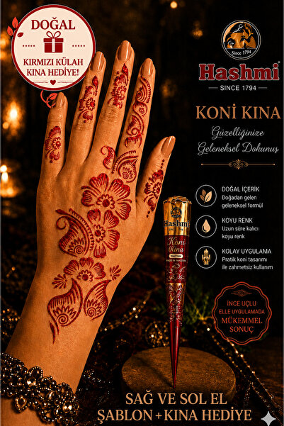 hennadibace Kına Kalıbı El Deseni (GEÇİCİ DÖVME ŞABLONU) Hint Kınası Henna Ta...
