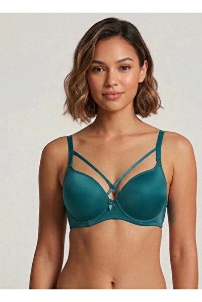 irem içgiyim Strappy Cross-Strapped Underwire Bra with Rope Detail, No Pad