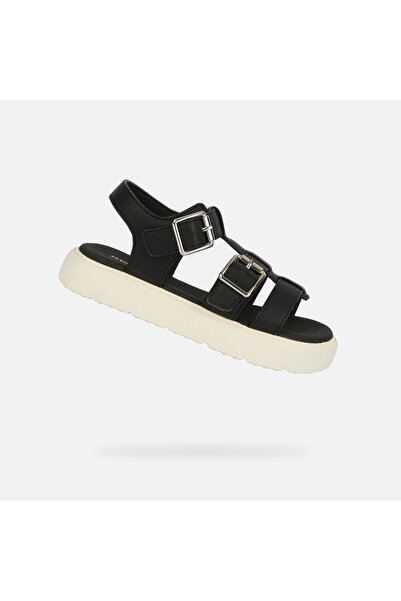 Geox Sandale negre de fete Sandal Kodette