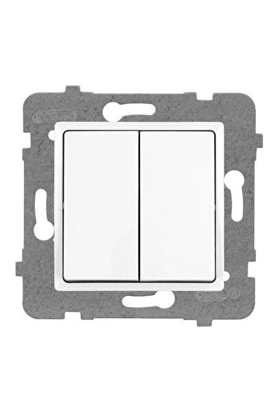 ROSA Conector Dublu Fără Ramă Lp-2Q/M.Bi