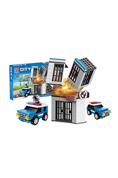 LeanToys Blocuri de construcție Secții de Poliție 190-213 piese.