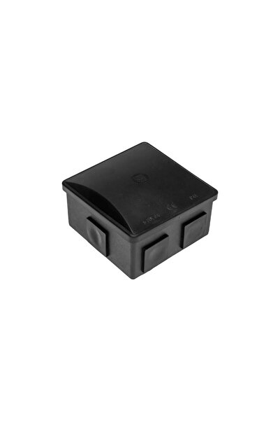 PAWBOL Cutie de instalatie de suprafata tip KLIK 85x85x40mm IP44 negru patrat...