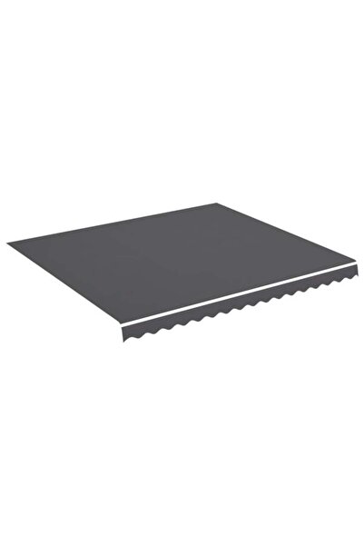 vidaxl Pânză de înlocuire pentru copertină, antracit, 4 x 3,5 m