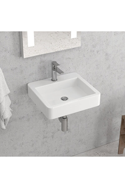 Karag Επιτοίχιος νιπτήρας LT 5032 45x42x10cm (LT5032)