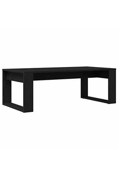 vidaxl Masă de cafea Stejar Negru 102 x 50 x 35 cm Lemn compozit