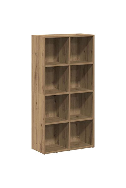 vidaxl Bibliotecă, stejar artizanal, 66x30x130 cm, lemn prelucrat
