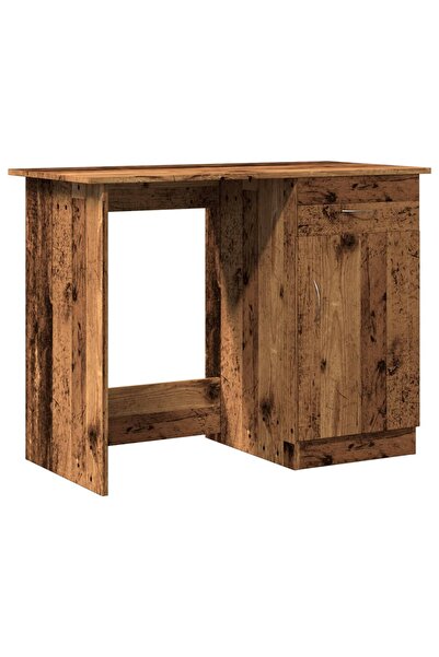 vidaxl Birou, lemn vechi, 100x50x76 cm, lemn prelucrat