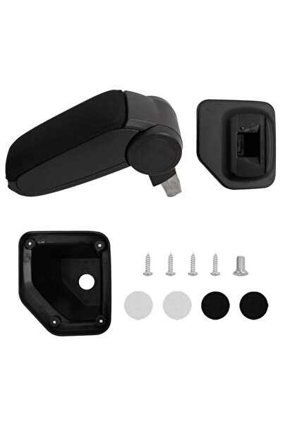 vidaxl Cotieră auto, neagră, 15 x 32 x (40-52) cm ABS