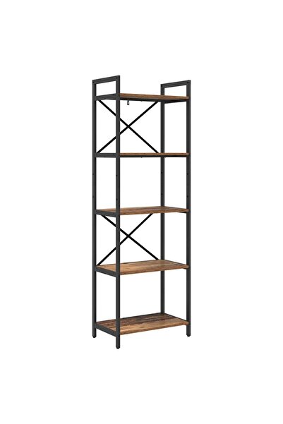 vidaxl Raft pentru cărți Lemn Vechi 56 x 34 x 171 cm Lemn compozit
