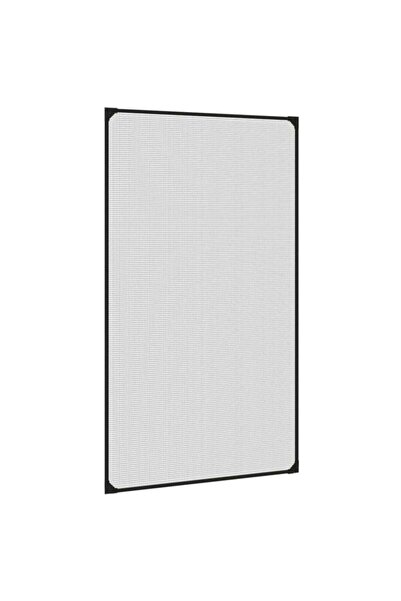 vidaxl Plasă magnetică anti-insecte pentru ferestre, antracit, 80 x 140 cm