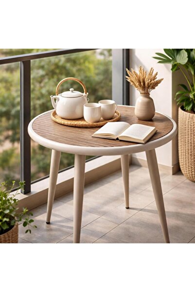 laverahome Round Coffee Table